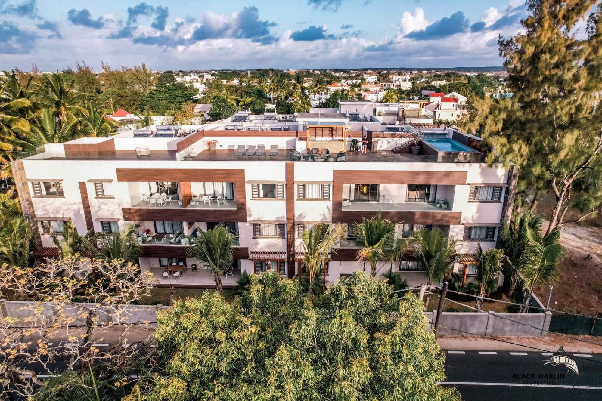 Black Marlin Apartments Pereybere Beach Zewnętrze zdjęcie